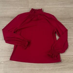 Adrianna Papell Women's Red Blouse